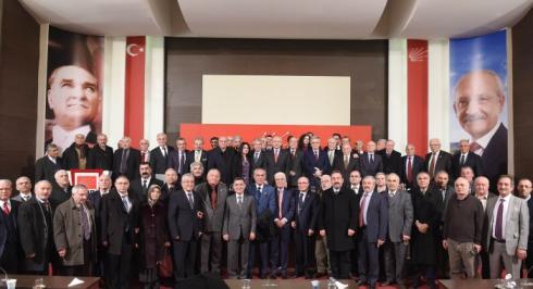 CHP GENEL BAŞKANI KEMAL KILIÇDAROĞLU’NU HAYIR PLATFORMU ÜYELERİ ZİYARET ETTİ