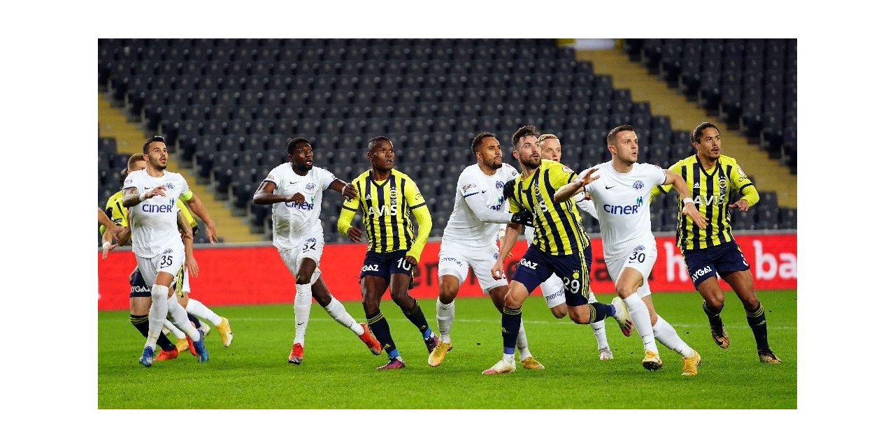 Ziraat Türkiye Kupası: Fenerbahçe: 0 - Kasımpaşa: 0 (ilk Yarı)