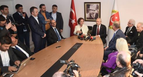 CHP GENEL BAŞKANI KEMAL KILIÇDAROĞLU, İZMİR GAZETECİLER CEMİYETİ’Nİ ZİYARET ETTİ