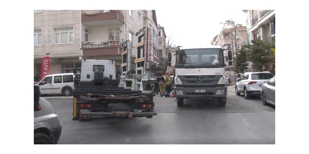 Beton Mikserinin Çarptığı Kadın Hayatını Kaybetti