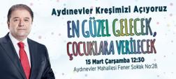 Aydınevler Kreşimizi Açıyoruz