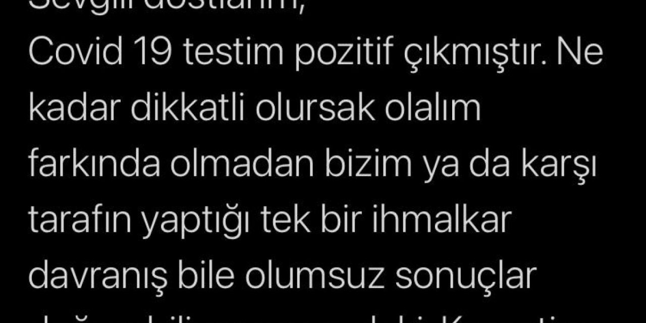 SARIYER BELEDİYE BAŞKANI ŞÜKRÜ GENÇ, KORONAVİRÜSE YAKALANDI