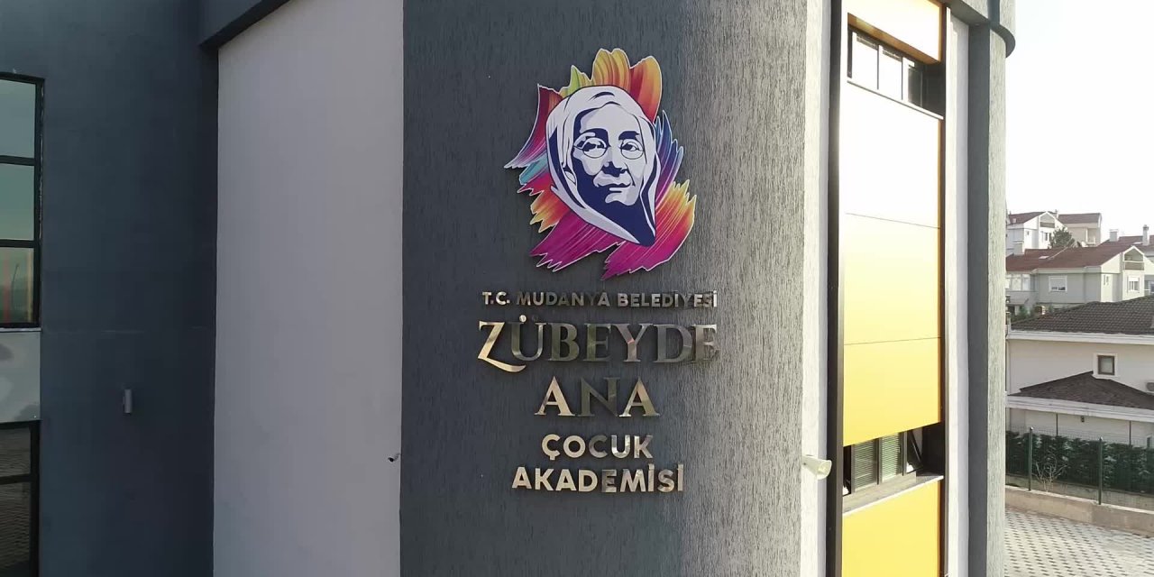 MUDANYA BELEDİYESİ, ZÜBEYDE ANA ÇOCUK AKADEMİSİ'Nİ AÇIYOR  