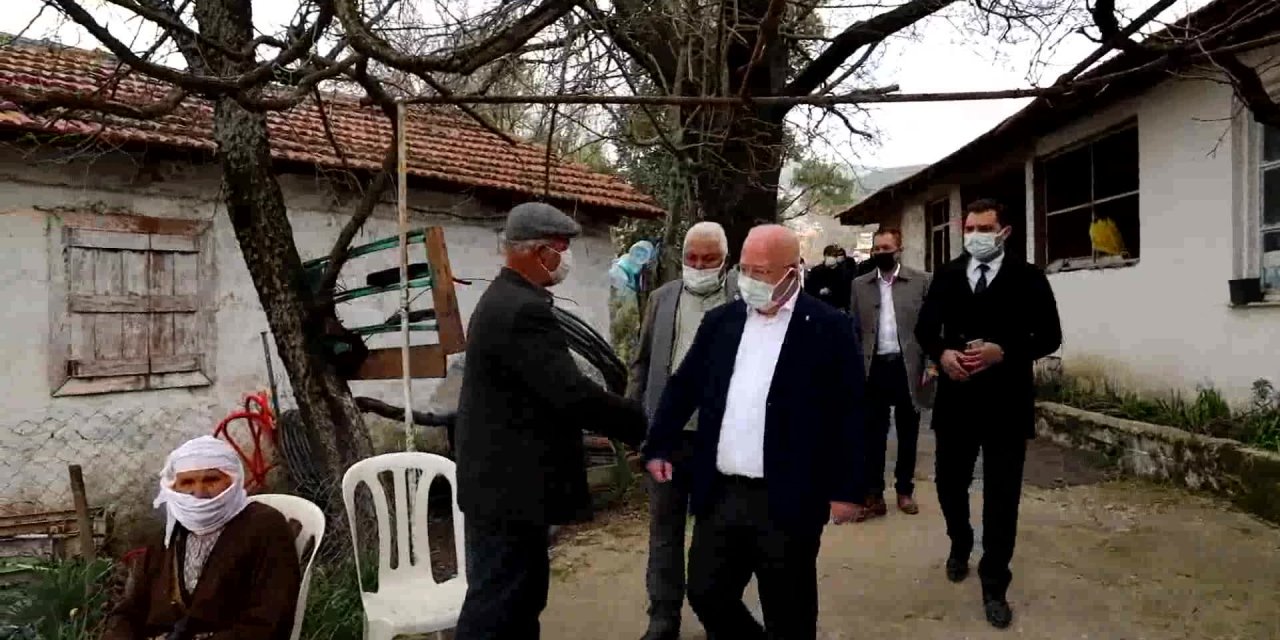 MENTEŞE BELEDİYE BAŞKANI GÜMÜŞ: “OY İÇİN DEĞİL, HİZMET İÇİN ZİYARET EDİYORUZ” 