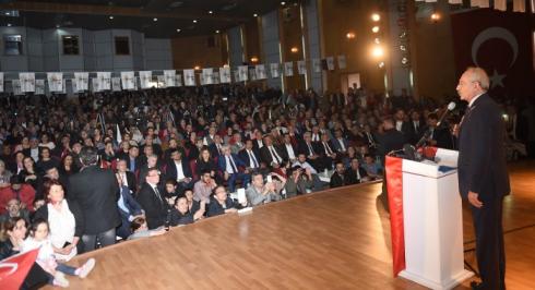 CHP GENEL BAŞKANI KEMAL KILIÇDAROĞLU, KAYSERİ’DE “STK VE MUHTARLAR BULUŞMA”SINDA KONUŞTU