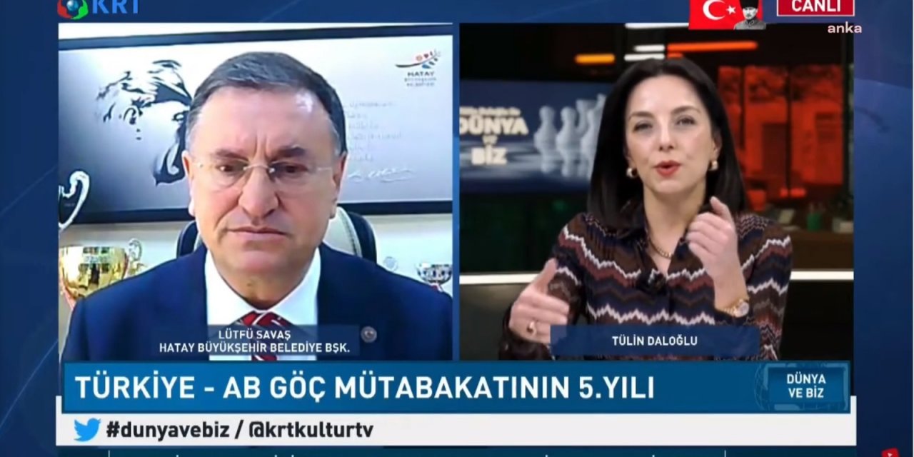 HATAY BELEDİYE BAŞKANI SAVAŞ, TÜRKİYE-AB GÖÇ MUTABAKATINI DEĞERLENDİRDİ: "ANKARA’DAN DESTEK BEKLEDİK AMA O DESTEK GELMEDİ"