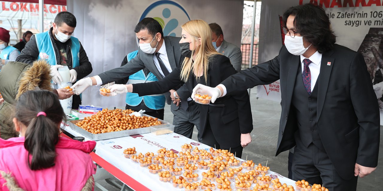 MERKEZEFENDİ BELEDİYESİ'NDEN 18 MART ÇANAKKALE ZAFERİ VE ŞEHİTLERİ ANMA GÜNÜ’NDE LOKMA HAYRI