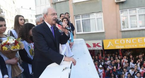 CHP GENEL BAŞKANI KEMAL KILIÇDAROĞLU, İSTANBUL GÜNGÖREN CHP İLÇE BAŞKANLIĞINDA KONUŞTU