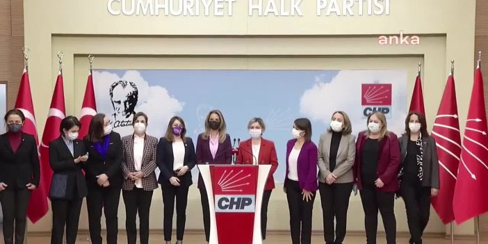 CHP’Lİ KADINLAR: İSTANBUL SÖZLEŞMESİ’NDEN ÇEKİLME KARARINI TANIMIYORUZ