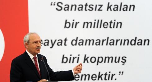 CHP GENEL BAŞKANI KEMAL KILIÇDAROĞLU SANATÇILARLA BİR ARAYA GELDİ