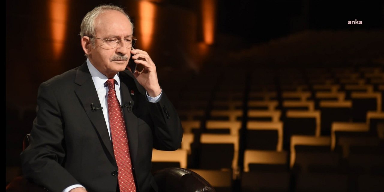 KILIÇDAROĞLU'NDAN BAŞSAĞLIĞI TELEFONU