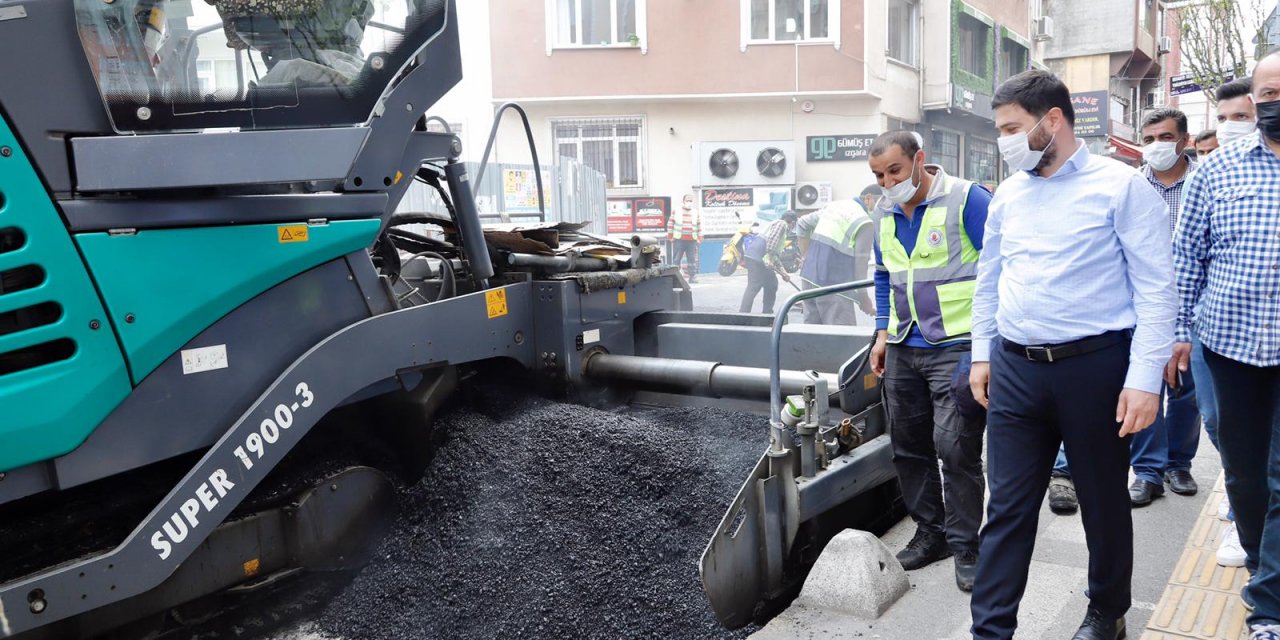 SARIGÖL CADDESİ YEPYENİ BİR GÖRÜNÜME KAVUŞTU