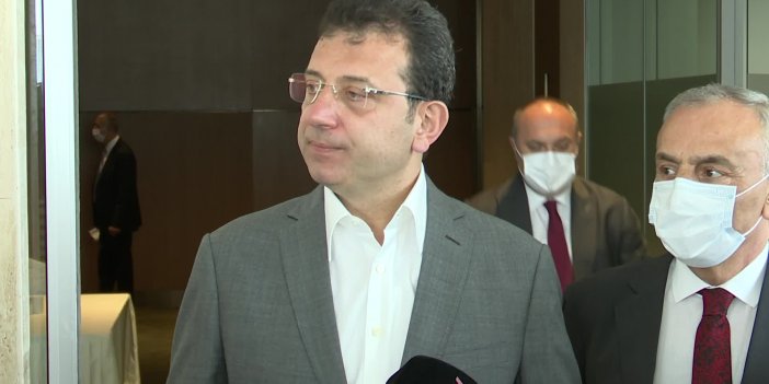 İMAMOĞLU’ "HİCAP DUYUYORUM, UTANIYORUM, ÜZÜLÜYORUM"