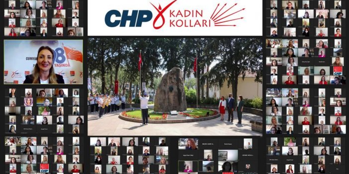 CHP KADIN KOLLARI, ZÜBEYDE HANIM’IN KABRİNDE TÖREN DÜZENLEDİ