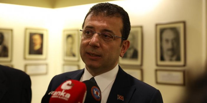 İMAMOĞLU: "HARCAMA VE İHALE YETKİLİSİ SIFATLARIM YOK"