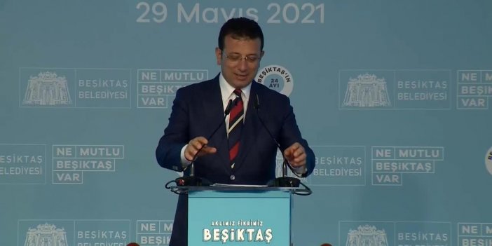 İMAMOĞLU: " İSTANBUL'A EŞİT ŞEKİLDE DAĞITIYORUZ"