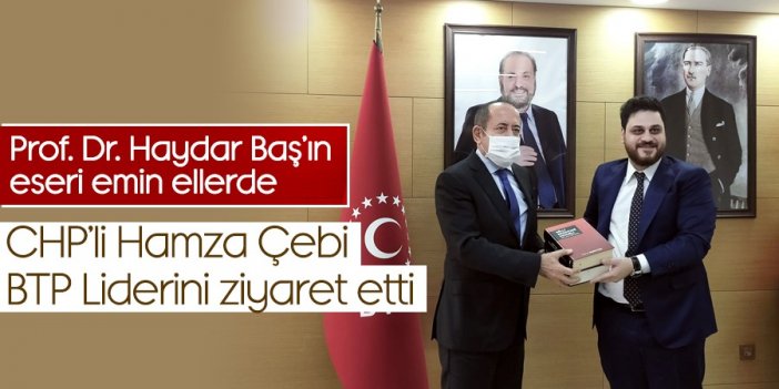 Prof. Dr. Haydar Baş’ın eseri emin ellerde…