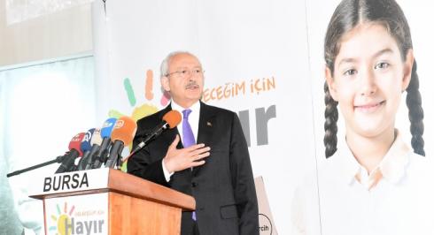 CHP GENEL BAŞKAN KEMAL KILIÇDAROĞLU BURSA’DA, "ZİRAAT ODALARI, STK’LAR, MUSTAFAKEMALPAŞA-KARACABEY İLÇELERİ MUHTAR VE AZALAR TOPLANTISI"NDA KONUŞTU