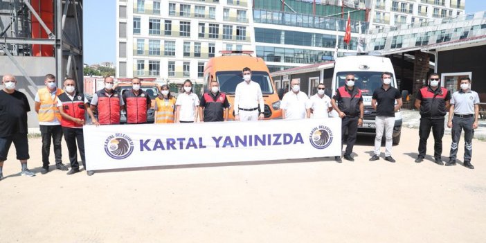 KARTAL BELEDİYESİ’NDEN MANAVGAT’A YARDIM ELİ