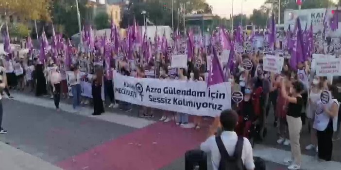 İSTANBUL'DA ARZU GÜLENDAM HAYTAOĞLU İÇİN EYLEM