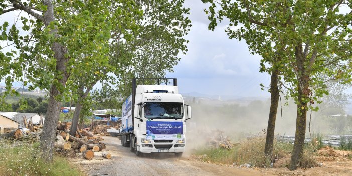 BEYLİKDÜZÜ BELEDİYESİNDEN BODRUM’A YARDIM