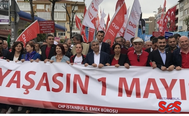 Bakırköy'de 1 Mayıs mitinginde binlerce kişi buluştu