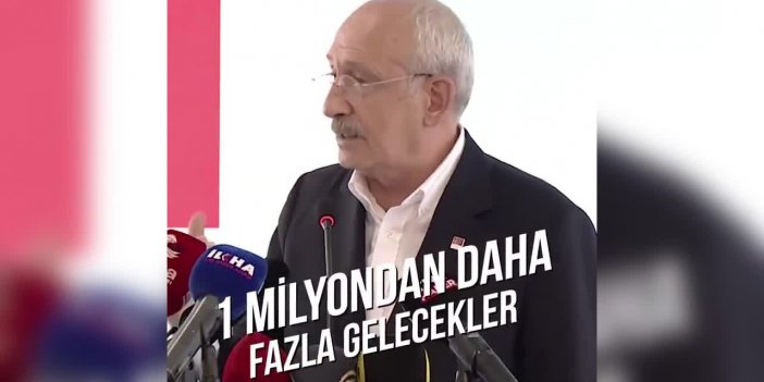 CHP LİDERİ KILIÇDAROĞLU: " SAKİN OLMALIYIZ"