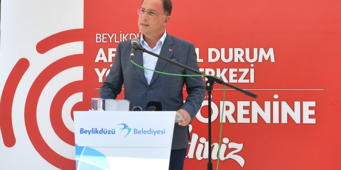 BEYLİKDÜZÜ AFET VE ACİL DURUM YÖNETİM MERKEZİ AÇILDI