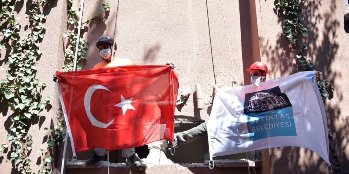 BEŞİKTAŞ’TA OLASI İSTANBUL DEPREMİNE KARŞI TATBİKAT