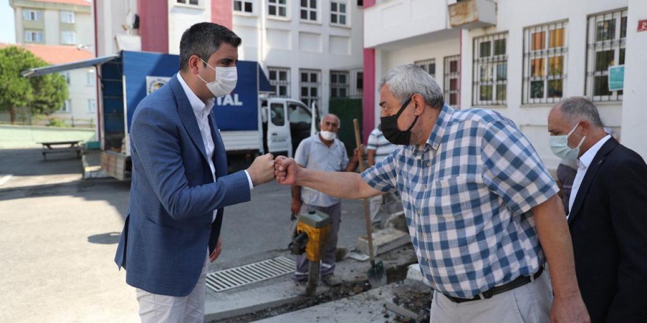 KARTAL'DA OKULLAR YENİ EĞİTİM-ÖĞRETİM YILINA HAZIRLANIYOR  