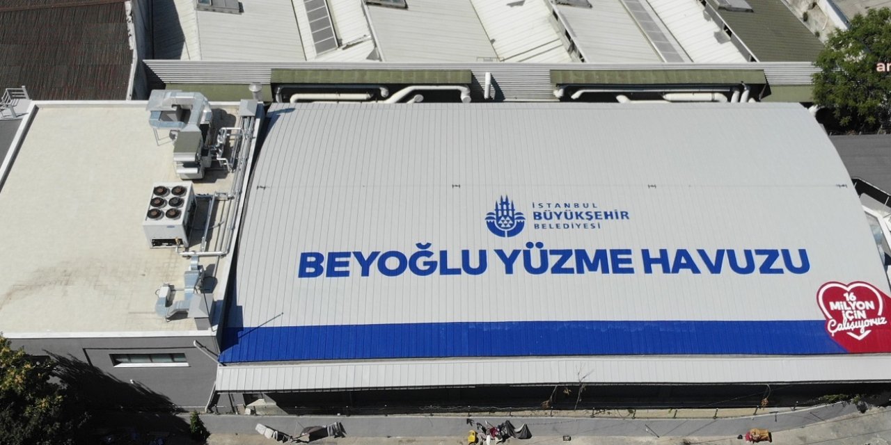 ‘BEYOĞLU YÜZME HAVUZU’İÇİN YENİLEME ÇALIŞMALARI TAMAMLANDI