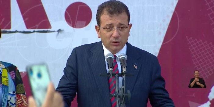 İMAMOĞLU: "MEKANLARIN İŞLEVSELLİĞİ, İKTİDARA YÜRÜYÜŞÜN DE GÖSTERGESİDİR"