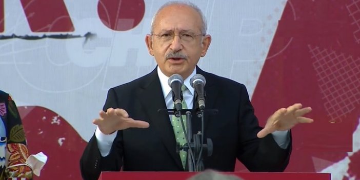 KILIÇDAROĞLU: BİNA GÜZEL AMA İÇERİDE FAZLA OTURMAYIN