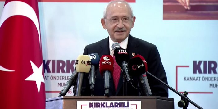 KILIÇDAROĞLU: TÜRKİYE'Yİ BU BATAKLIKTAN ÇIKARMAMIZ LAZIM