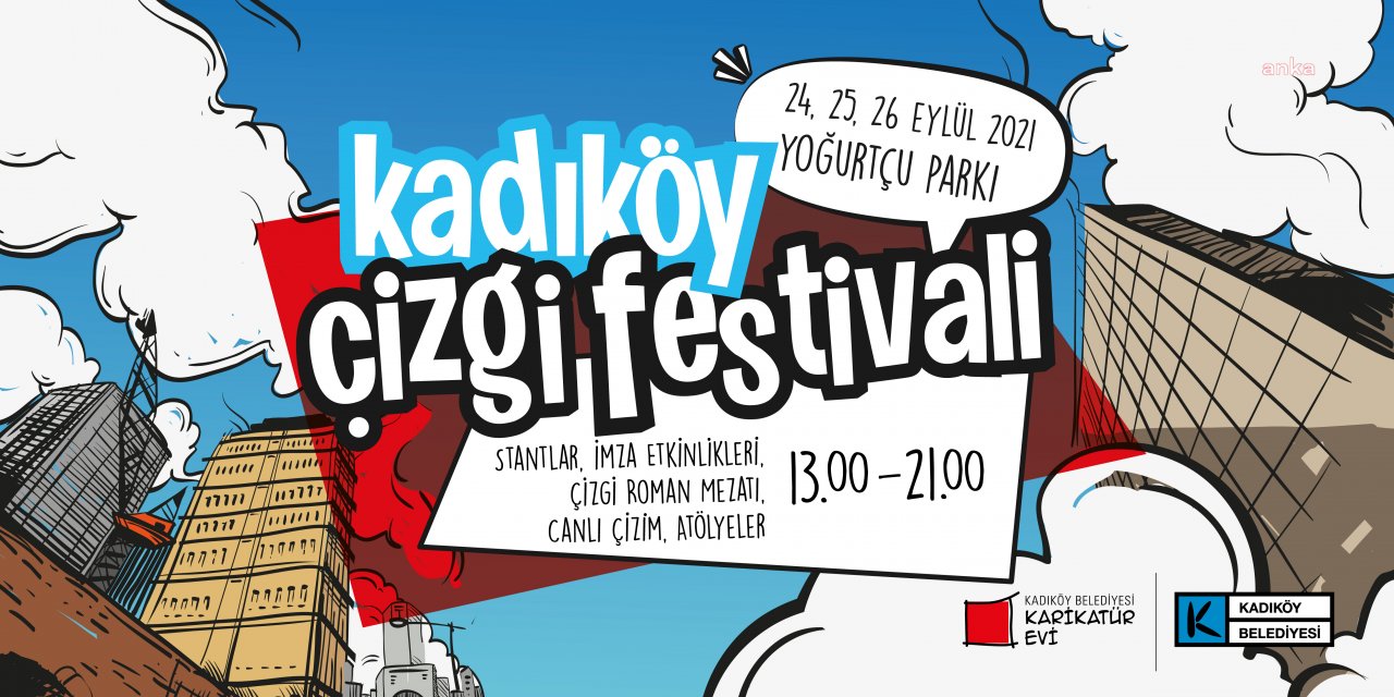 KADIKÖY ÇİZGİ FESTİVALİ PROGRAMI BELLİ OLDU