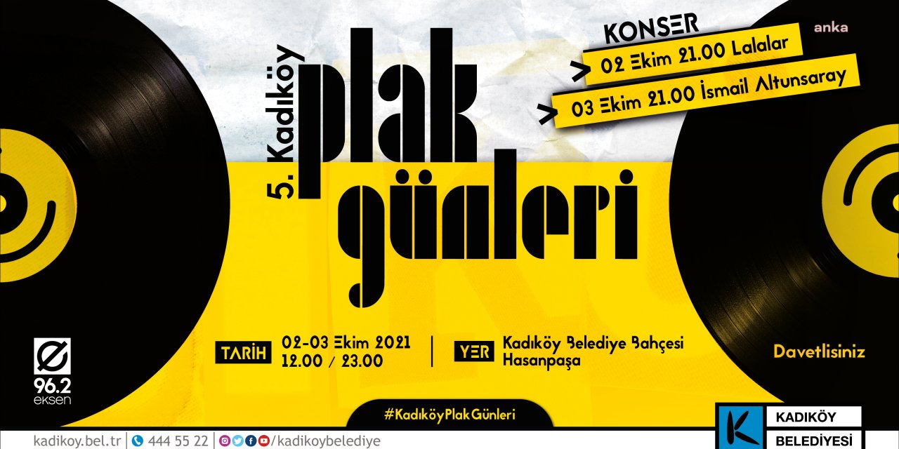 KADIKÖY PLAK GÜNLERİ BAŞLIYOR