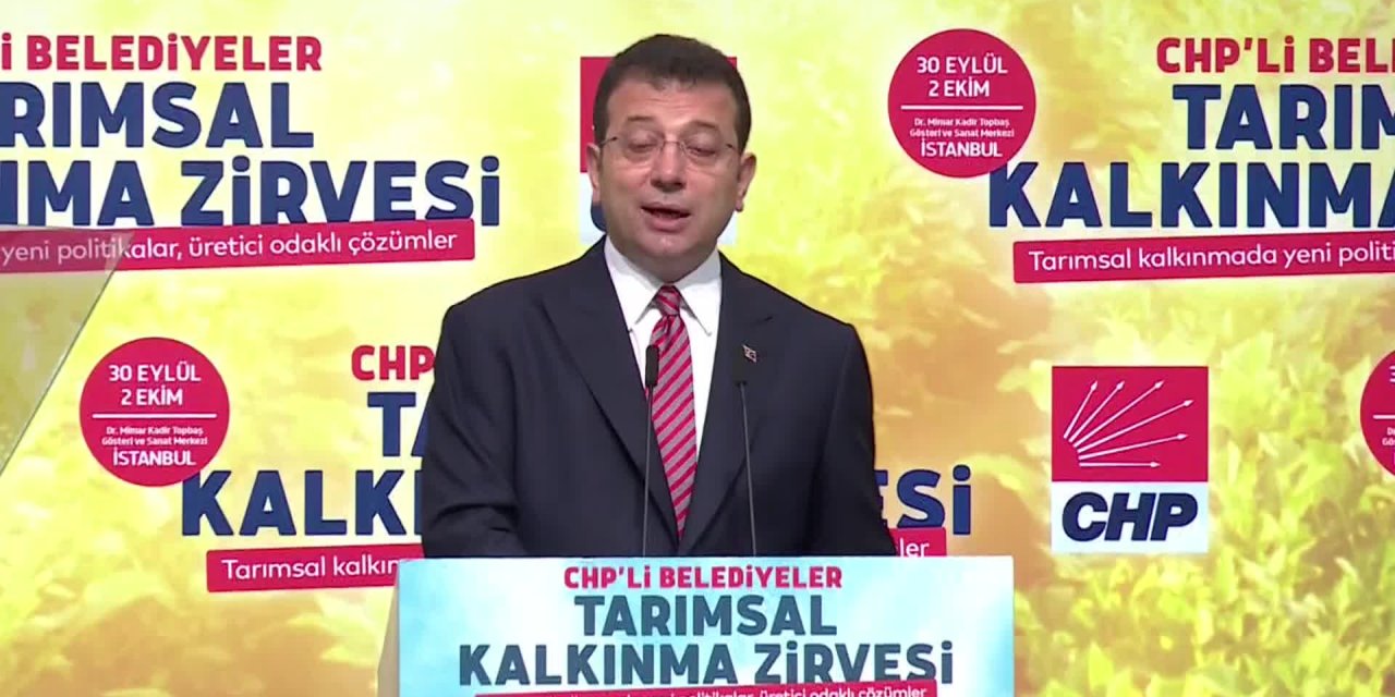 İMAMOĞLU: KIRSALDAKİ GELİŞİM, KENTLERDE OLAN SAĞLIKSIZ BÜYÜMEYİ DURDURUR, MUTFAKTAKİ YANGINI SÖNDÜRÜR