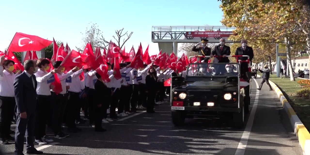 TEKİRDAĞ'DA CUMHURİYET BAYRAMI KUTLANDI