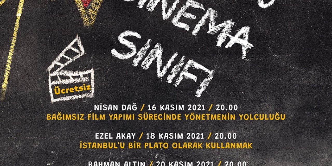 İBB 'BEYOĞLU'NDA SİNEMA SINIFI' SÖYLEŞİLERİ DÜZENLİYOR