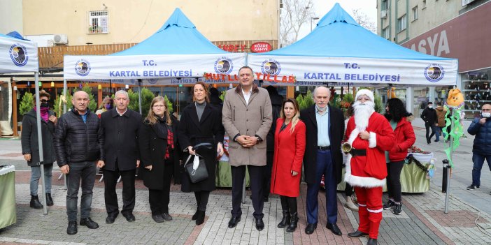 KARTAL KADIN KOOPERATİFİ YILBAŞI PAZARI AÇILDI