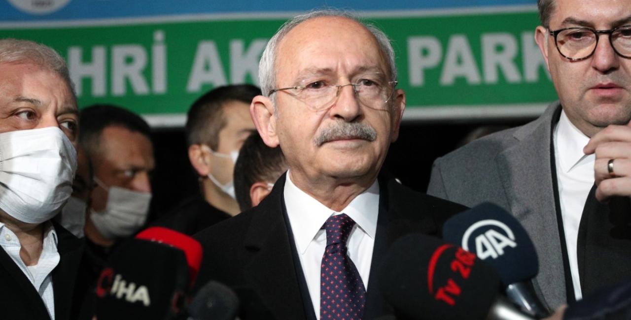 CHP LİDERİ KILIÇDAROĞLU: 