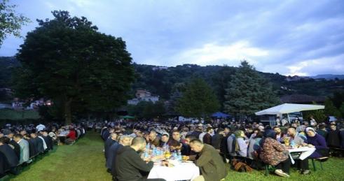 500 yıllık tekkede Evlad-ı Fatihan’la iftar yaptılar