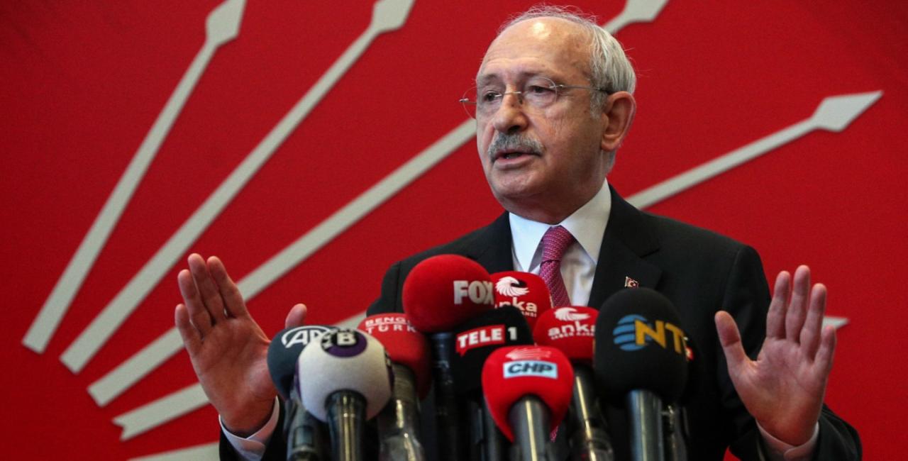 CHP LİDERİ KILIÇDAROĞLU: 