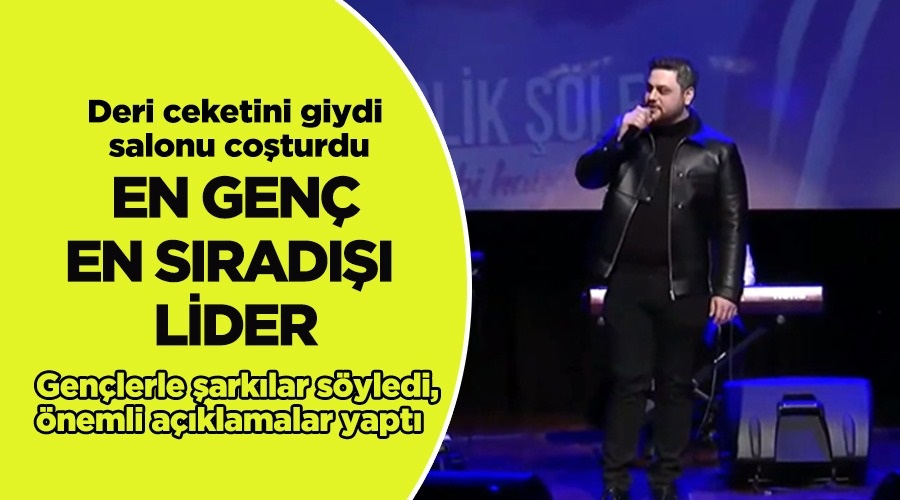 En genç, en sıradışı lider…