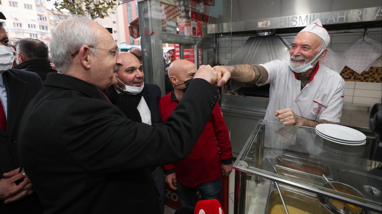 CHP Genel Başkanı Kemal Kılıçdaroğlu Denizli Esnafını Ziyaret Etti