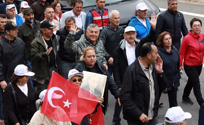 Şükrü Genç Adalet Yürüyüşün'de