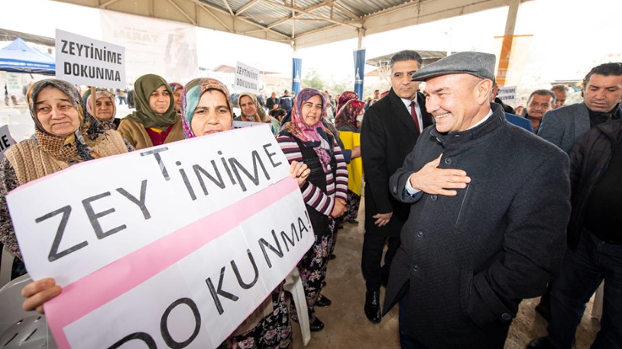 “Zeytin ağaçlarının yok edilmesi asla kabul edilemez”