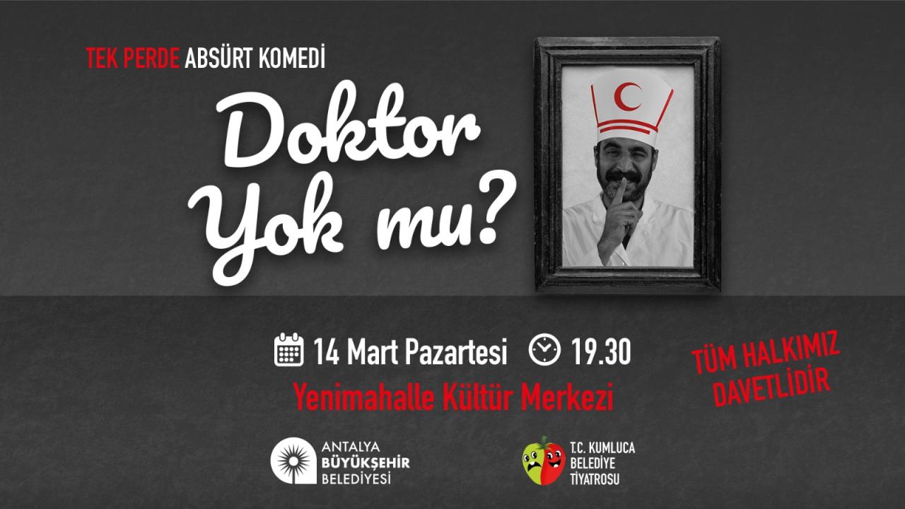 “Doktor Yok mu? 14 Mart’ta Antalyalılarla buluşuyor