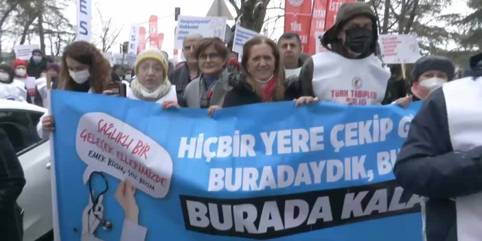 HEKİMLER İSTANBUL KADIKÖY’DEN SESLENDİ