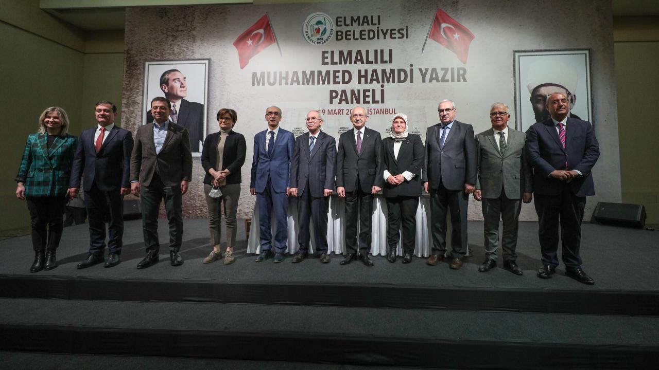 CHP Genel Başkanı Kemal Kılıçdaroğlu, 'Elmalılı Hamdi Yazır Paneli'ne Katıldı